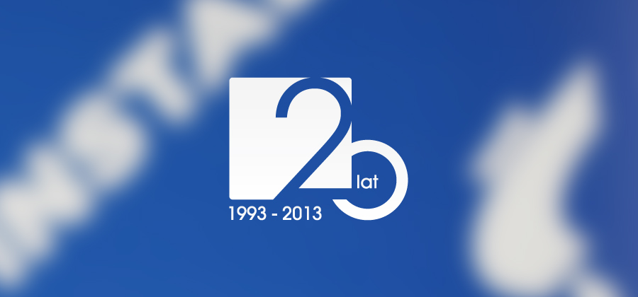 Jubileusz 20 lecia firmy Instalacja założonej w 1993 roku.