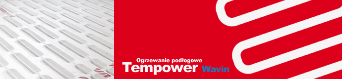 ogrzewanie podłogowe, tempower, wavin, rury pex/al/pex, podłogówka, rozkład temperatury, ogrzewanie